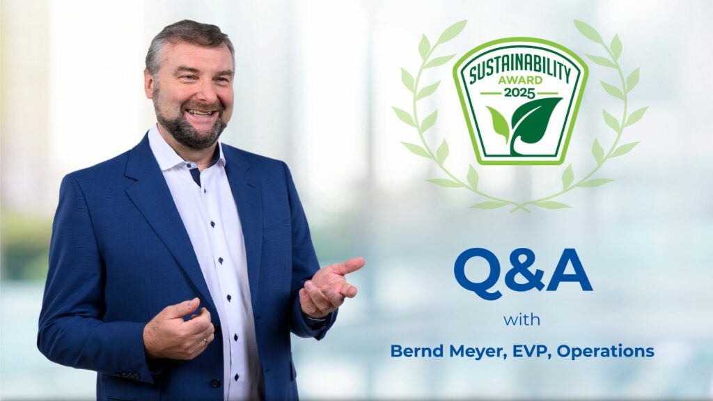 Reynolds Executive Bernd Meyer Named Business Intelligence Group Sustainability Award Recipient