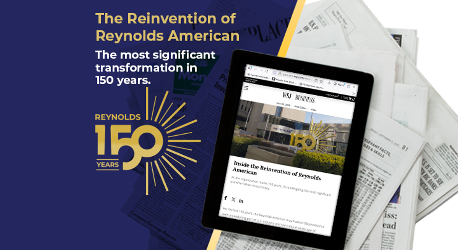 Reynolds Partners with The Wall Street Journal to Spotlight Innovation and Sustainability